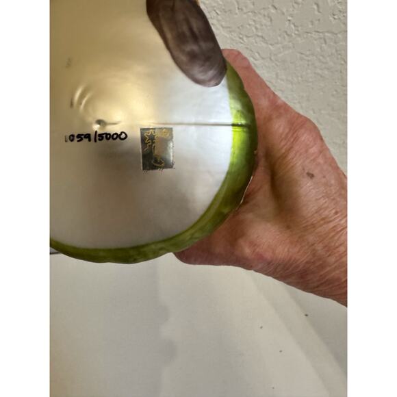 Birgit’s Christmas Collection-Santa’s Place of Honor Glass Ornament - Picture 6 of 7